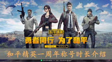 和平精英一周年称号时长介绍