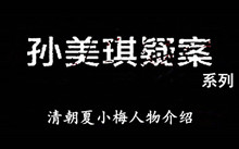 《孙美琪疑案》系列清朝夏小梅人物介绍
