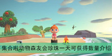 《集合啦动物森友会》珍珠一天可获得数量介绍