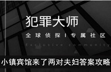 《犯罪大师》小镇宾馆来了两对夫妇答案攻略