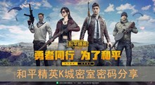 《和平精英》K城密室密码分享