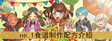 《繁荣美食市场物语》no.1食谱制作配方介绍