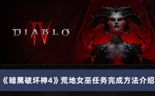 《暗黑破坏神4》荒地女巫任务完成方法介绍