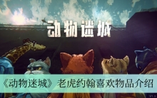 《动物迷城》老虎约翰喜欢物品介绍