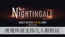 夜莺传说支持几人联机玩