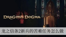 龙之信条2新兵的苦难任务怎么做